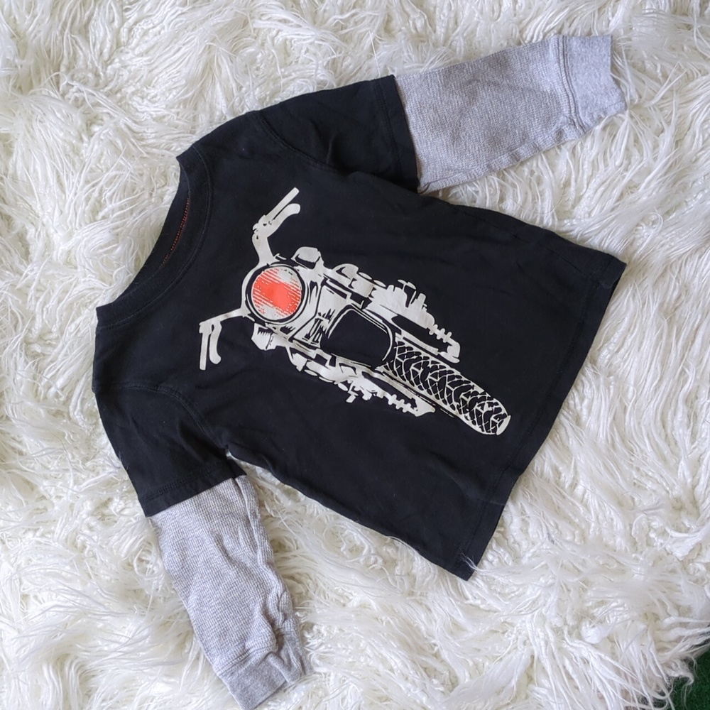 Carter's Long Sleeve Motorcycle Shirt